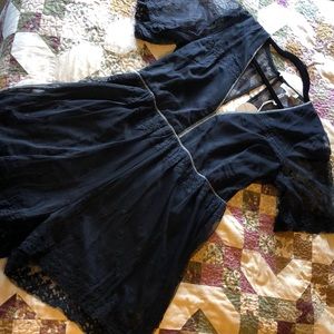 Black “Night Out” Romper